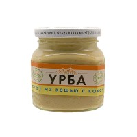 Урбеч (Урба) дагестанский из кешью с кокосом ДИДО Сила Кавказа, ст.бан, 250 г