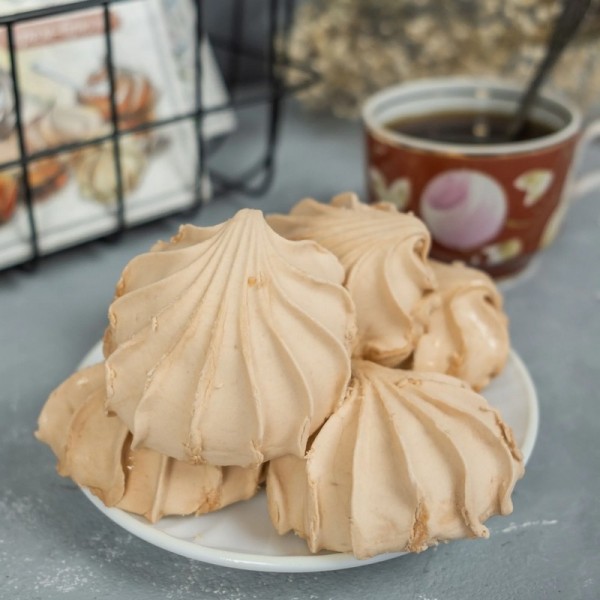 Зефир яблочный Крем-брюле натуральный без сахара Вкусстория, 200 г