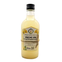 Уксус из цветов Одуванчика с уксусной маткой нефильтрованный Живые уксусы Кавказа, 250 мл