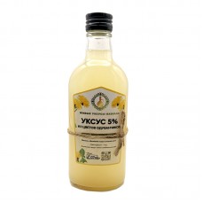 Уксус из цветов Одуванчика с уксусной маткой нефильтрованный Живые уксусы Кавказа, 250 мл