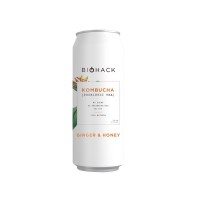 Комбуча Имбирь и мед BioHack Zozh kombucha, алюм.б, 330 мл