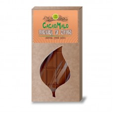 Шоколад CacaoMalo молочный из кэроба необжаренного Дары Памира, 75 г