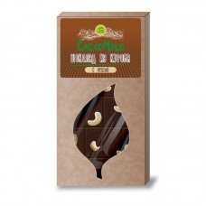 Шоколад CacaoMalo из кэроба необжаренного с кешью Дары Памира, 85 г