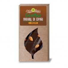 Шоколад CacaoMalo из кэроба необжаренного с миндалем Дары Памира, 85 г