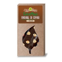 Шоколад CacaoMalo из кэроба необжаренного с фундуком Дары Памира, 85 г