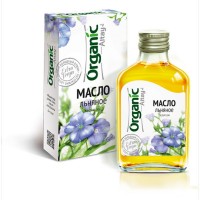 Масло льняное нерафинированное холодного отжима Altay Organic Специалист, 100 мл