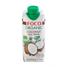 Напиток кокосовый без сахара FOCO, 330 мл