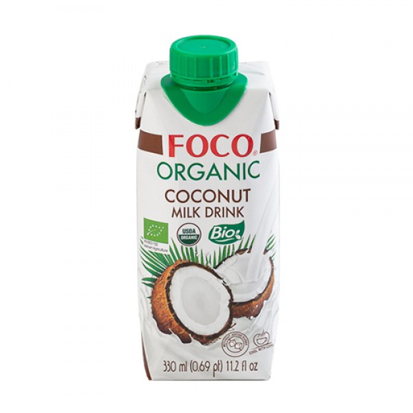 Напиток кокосовый без сахара FOCO, 330 мл