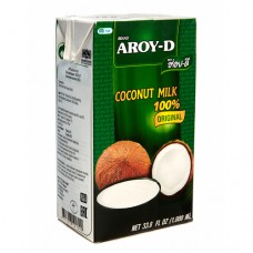 Молоко кокосовое Aroy-D, тетрапак, 1 л