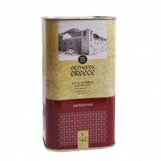 Масло оливковое Extra Virgin о.Крит Греция Akrotiri ORTHODOX GREECE, ж.бан, 1 л