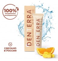 Зубная паста без фтора Имбирь+апельсин Denterra, 50 мл