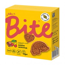 Печенье Вишня-Шоколад Bite, 115 г