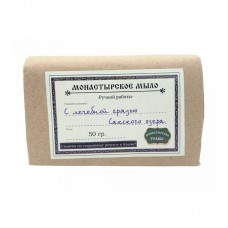 Монастырское мыло из Крыма с лечебной грязью Сакского озера Монастырские травы, 50 г