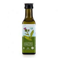 Масло расторопши нерафинированное сыродавленное О₂ Натуральные Продукты, ст.бут, 100 мл