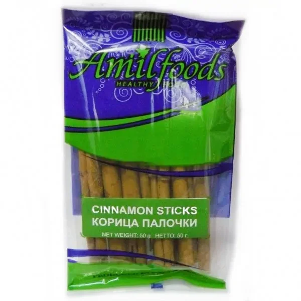 Корица палочки Шри-Ланка Amilfoods, 50 г
