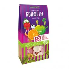 Конфеты жевательные Ассорти Живые снеки, 35 г
