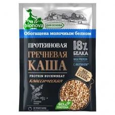 Каша протеиновая Гречневая классическая Bionova, 40 г