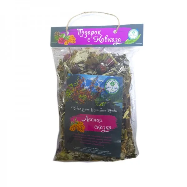 Травяной чай Лесная сказка Подарок с Кавказа AyTea, 100 г