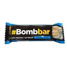 Батончик протеиновый Кокосовый торт Bombbar, 40 г