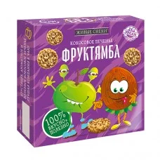 Печенье кокосовое Фруктямба Живые снеки, 20 г