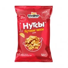 Нутсы чипсы нутовые с аджикой Don Shelldon, 50 г