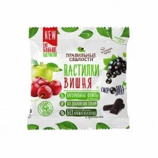 Пастилки Вишня и смородина Правильные сладости, 70 г