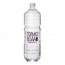 Вода питьевая природная негазированная Только вода, 1,5 л