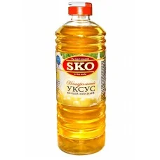 Уксус натуральный белый винный 6% SKO, пл.бут, 500 мл