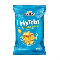 Нутсы чипсы нутовые со сметаной и зеленью Don Shelldon, 50 г